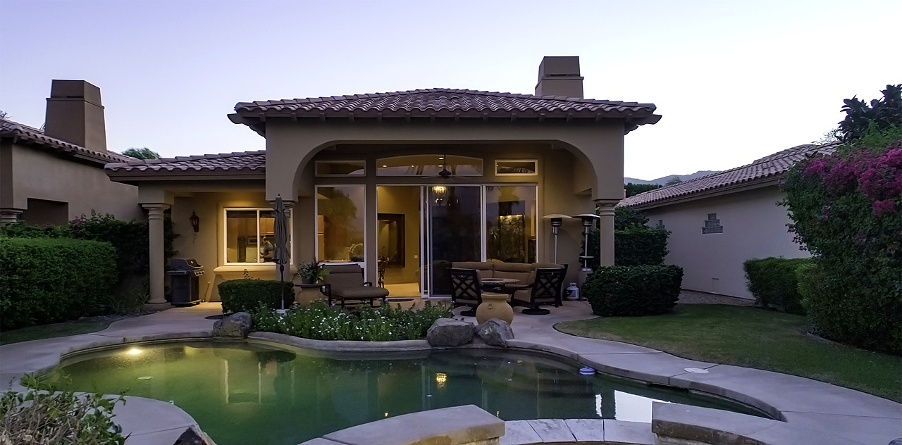 La Quinta pool terrace sold by Josh Reef
