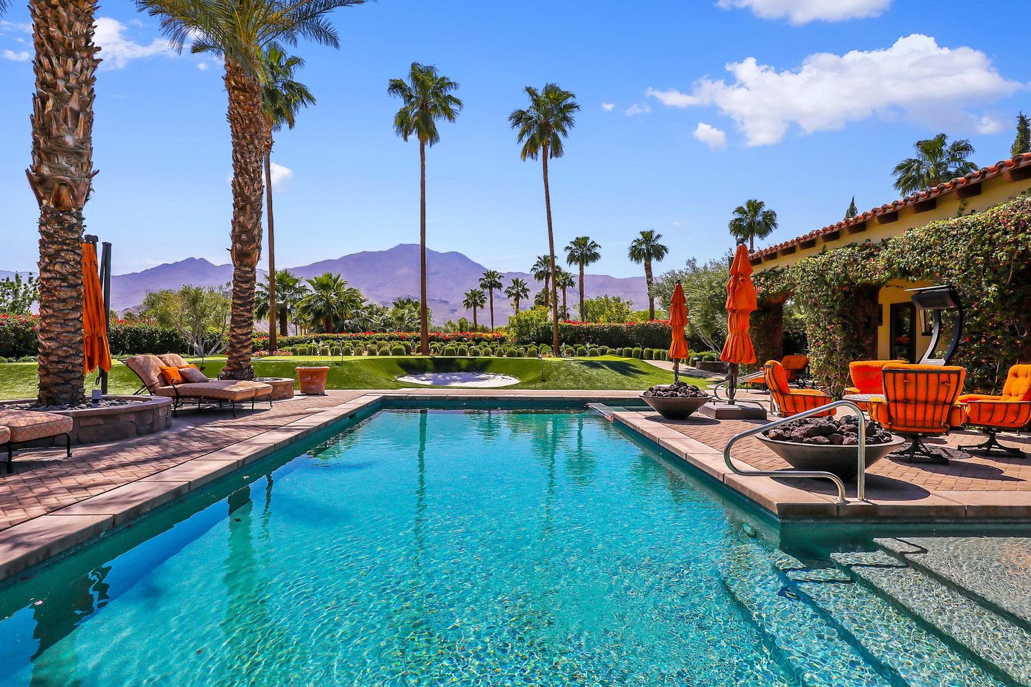 Villa Oliveto pool and mountain view sold by Josh Reef